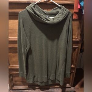 Natural reflections cowl neck sweater
